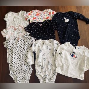 8 piece bodysuit bundle